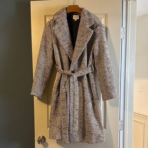 NWOT Nine West tweed trench coat